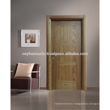 Natural Oak Horizontal and Vertical Design Interior Door